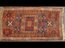 Antik kaukázusi kézi perzsaszőnyeg 198x116